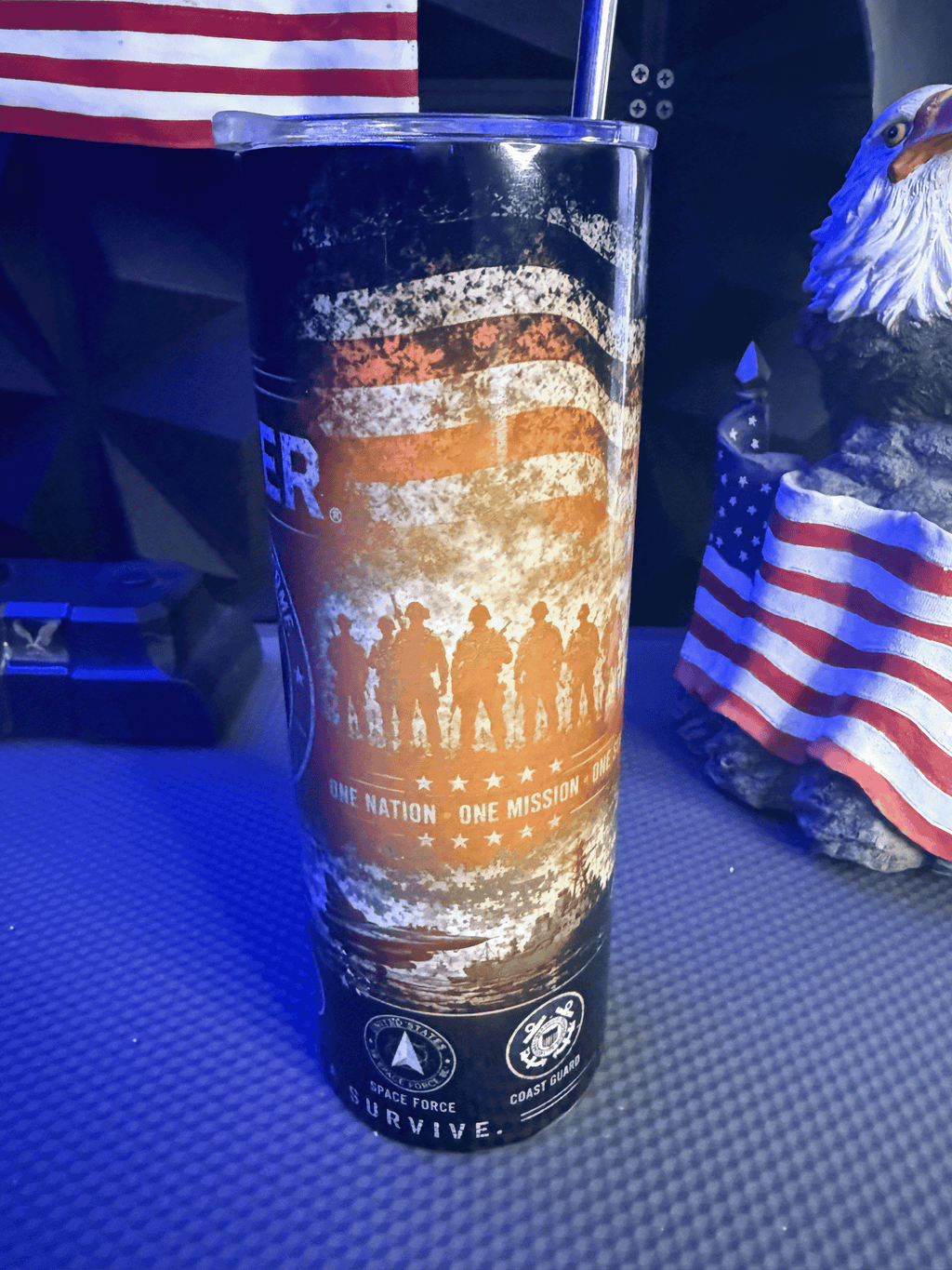 MILITARY APPRECIATION TUMBLER